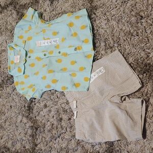 JUMPING BEANS TODDLER BOYS' SHORT SET